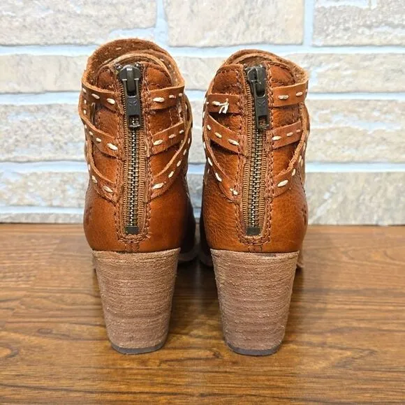 FRYE NAOMI PICKSTITCH SHOOTIE BOOTIE