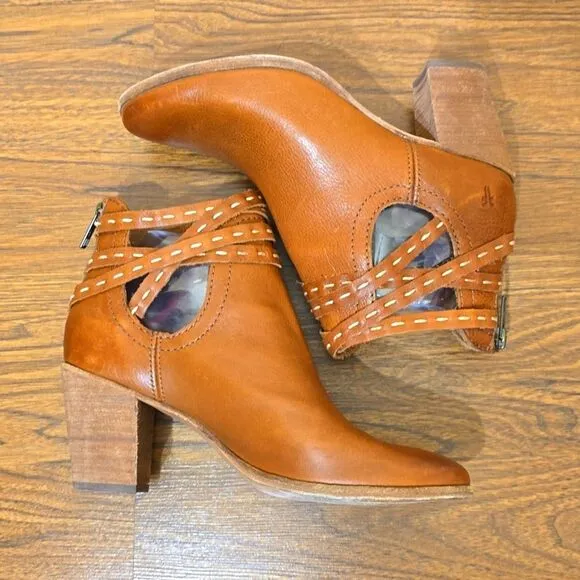 FRYE NAOMI PICKSTITCH SHOOTIE BOOTIE