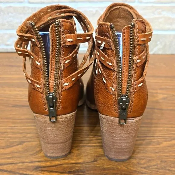 FRYE NAOMI PICKSTITCH SHOOTIE BOOTIE