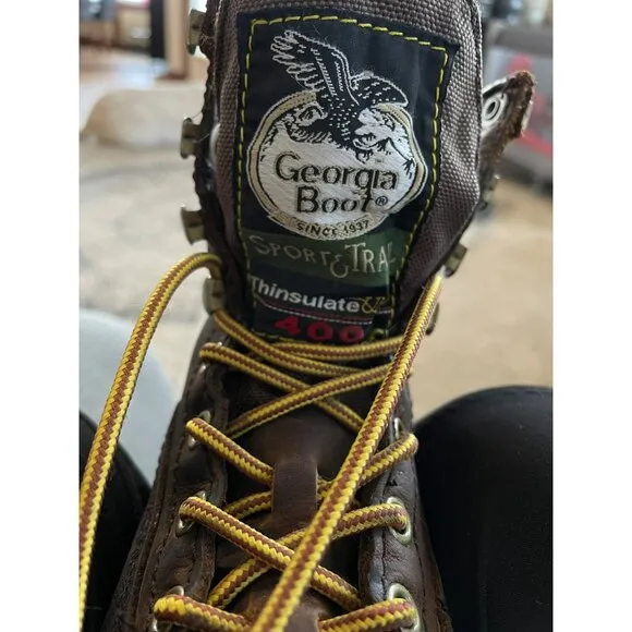 Georgia Boot Kids G2048 Sport &amp; Trail 400G Insulated Waterproof Leather Boots Si