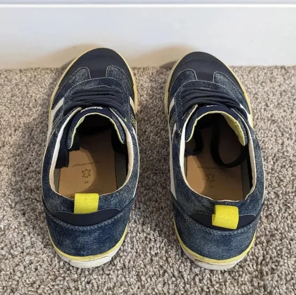 Geox Boys Navy Kiwi lace up shoes