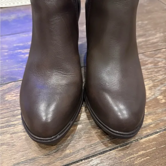 Giani Bernini Chocolate Leather Raiven Dress Boots