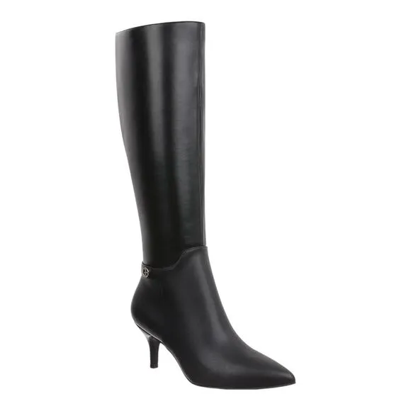 Giani Bernini Women's Crueellaa Memory Foam Knee High Dress Boots Black Size 7