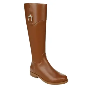 Giani Bernini Women's Sandraa Memory Foam Knee High Riding Boots Tan Size 5