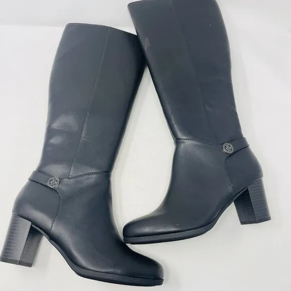 Giani Bernini Womens Size 7.5M Adonnys Memory Foam Knee High Dress Boots $149