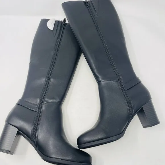 Giani Bernini Womens Size 7.5M Adonnys Memory Foam Knee High Dress Boots $149