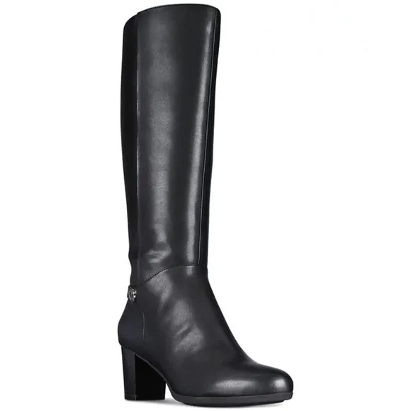 Giani Bernini Womens Size 7.5M Adonnys Memory Foam Knee High Dress Boots $149