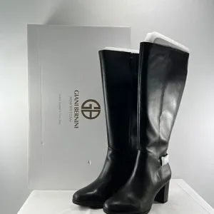 Giani Bernini Adonnysl Memory-Foam Dress Boot Black Various Size
