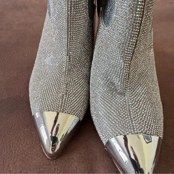 Gianni Bini KatyannaTwo Over-the-Knee Rhinestone Embellished Western Dress Boots
