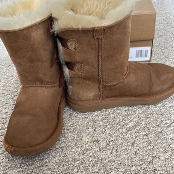 Girls K Bailey Bow II Ugg Boots