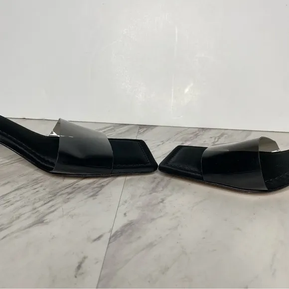 Good American Square Toe Heeled Sandal 10
