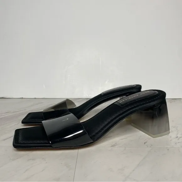 Good American Square Toe Heeled Sandal 10