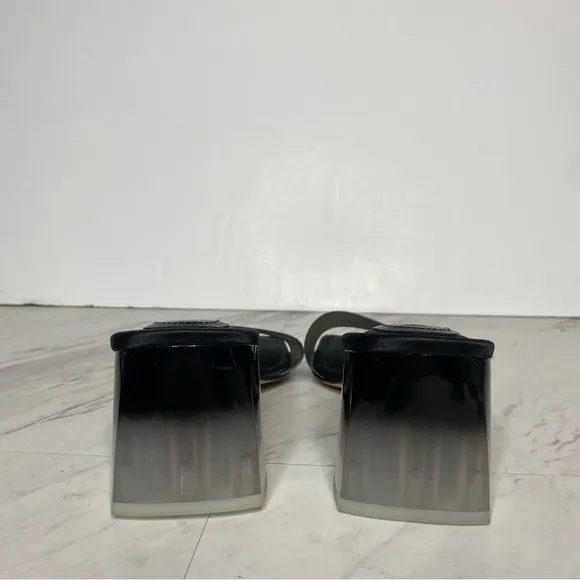 Good American Square Toe Heeled Sandal 10