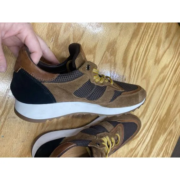 Good Man Brand Solid Triumph Sneaker Mens 10.5 Brown Leather Athletic Shoes S31