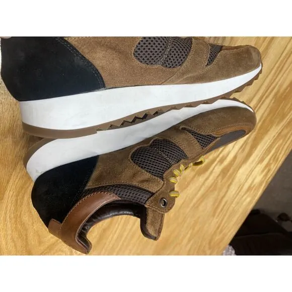 Good Man Brand Solid Triumph Sneaker Mens 10.5 Brown Leather Athletic Shoes S31