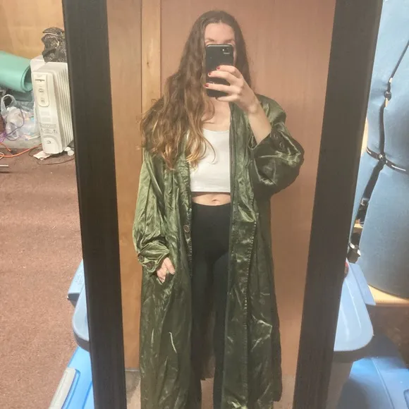 Gorgeous Satin Duster