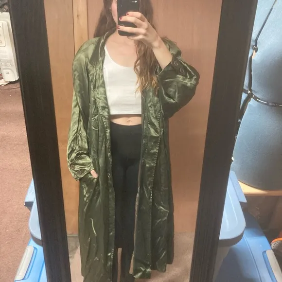Gorgeous Satin Duster