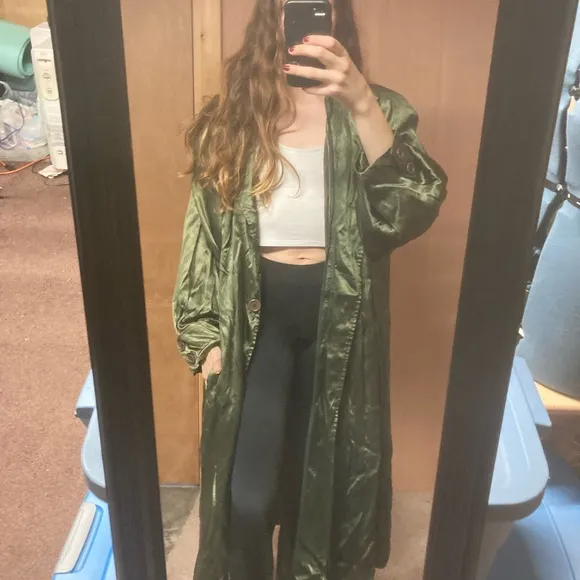 Gorgeous Satin Duster