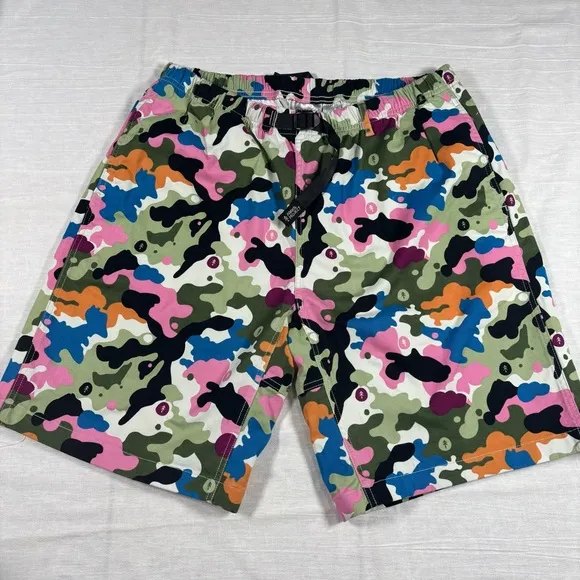 Gramicci X Parks Project Belted Camo G-Shorts-Multi Color-Men XL