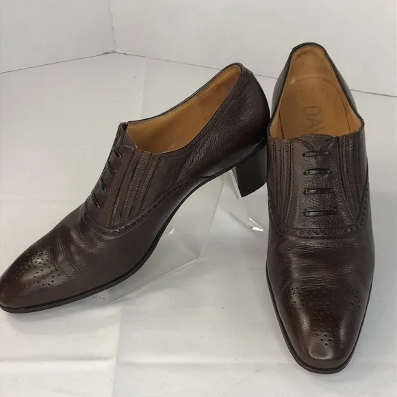 Gravati Per Davids Brown Leather Shoes Size 6.5