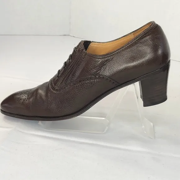 Gravati Per Davids Brown Leather Shoes Size 6.5