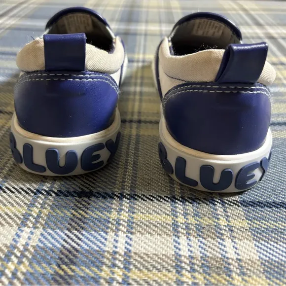 GROUND UP Bluey Canvas Slip On Shoes Toddler