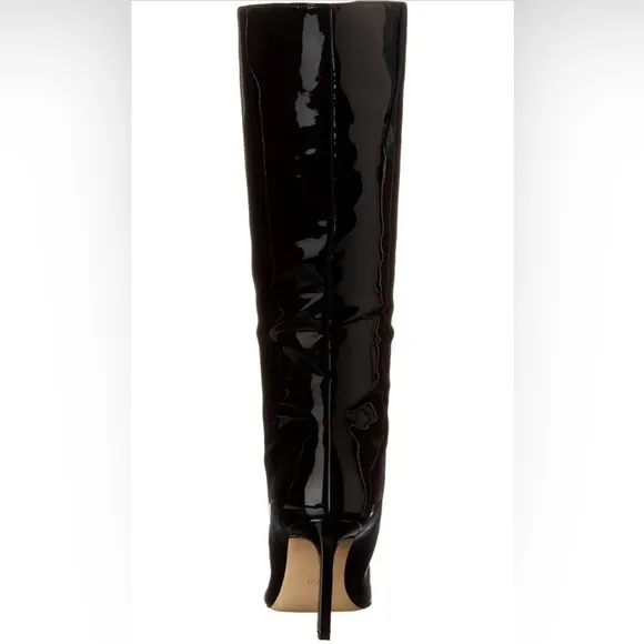GUESS Womens Black Dayton Pointy Toe Stiletto Knee High Dress Boot•7M•New W/Box