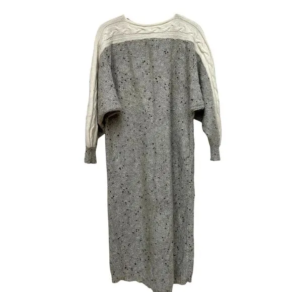 Guy Laroche Vintage Wool Sweater Dress - Made in Italy - Size Medium