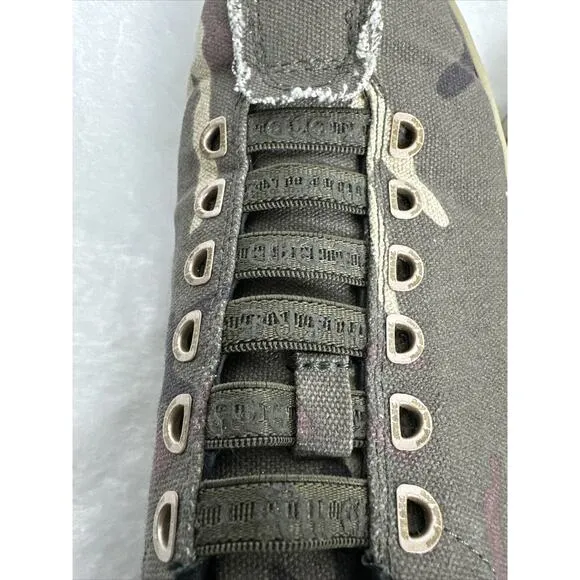 Gwen Stefani L.A.M.B Lamb Royal Elastic Lambi Cami Camo Sneakers Size 7.5 Shoes