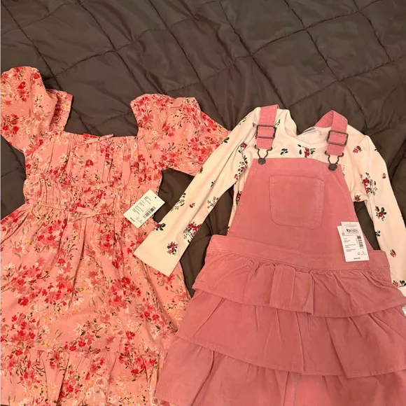 Gymboree Kids Matching Sets - Pink, Blue, Cream