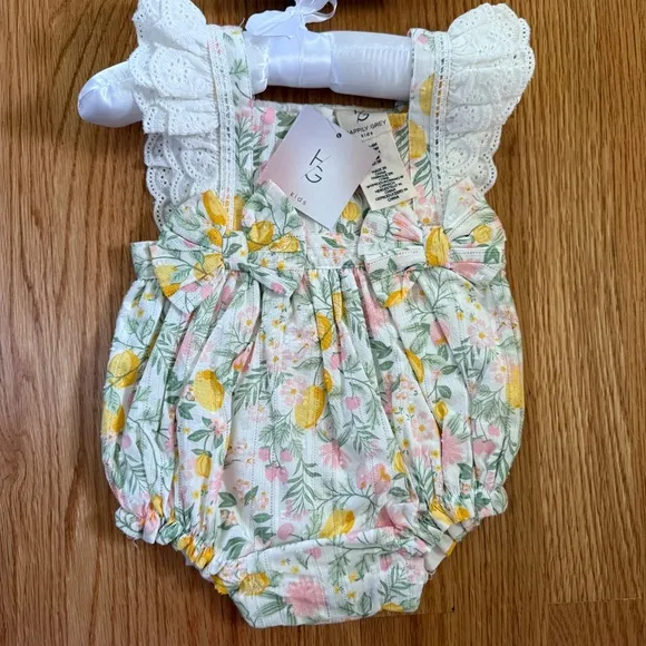 Happily Grey Baby Girl 3 Piece Outfit Set