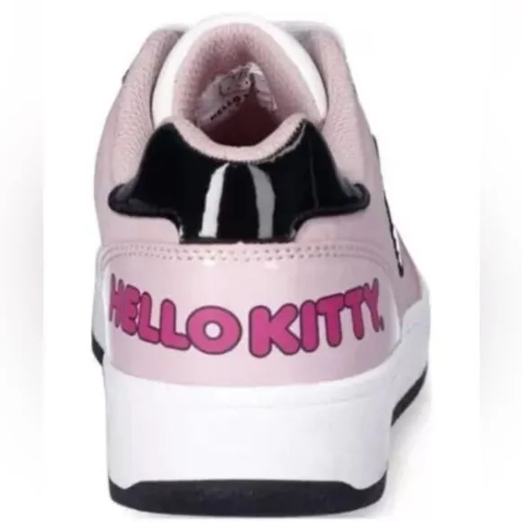 Hello Kitty by Sanrio women’s size 9 pink casual sneakers lace up ￼