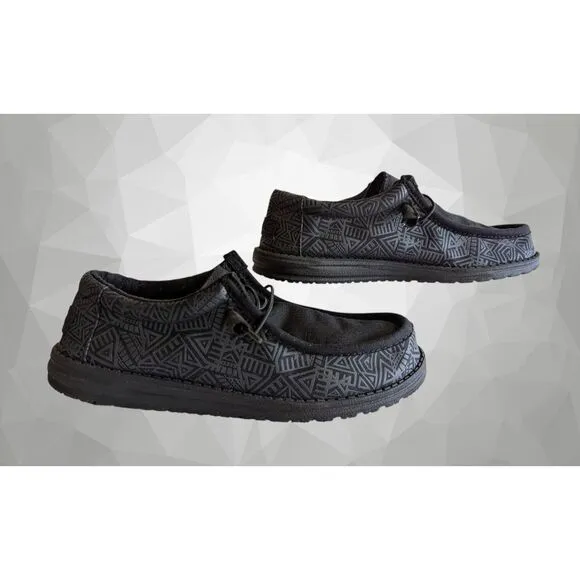 Hey Dude Wally Stretch Men's Comfortable &amp; Light-Weight Shoes  Sz 10
