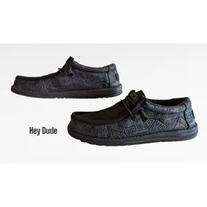 Hey Dude Wally Stretch Men's Comfortable &amp; Light-Weight Shoes  Sz 10