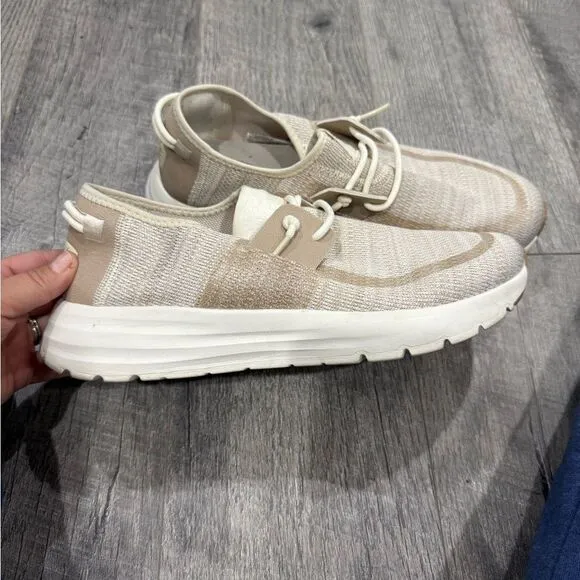 Hey Dude Men's Beige Casual Shoes