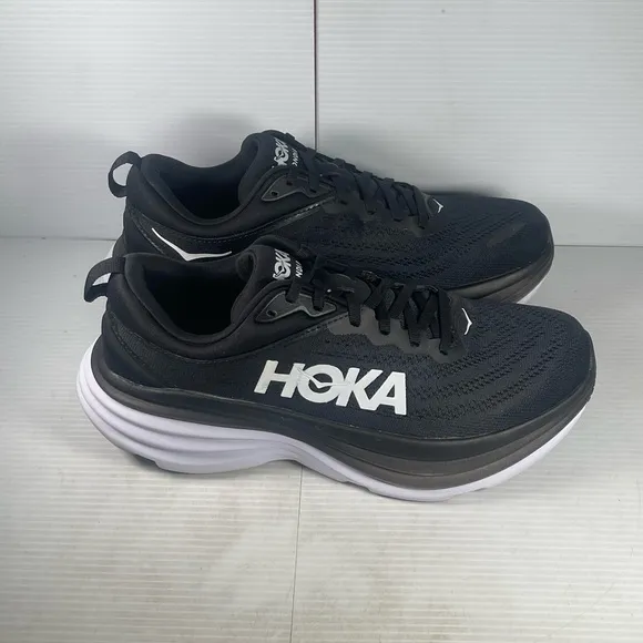 HOKA Bondi 8 Men's Black Running Shoes