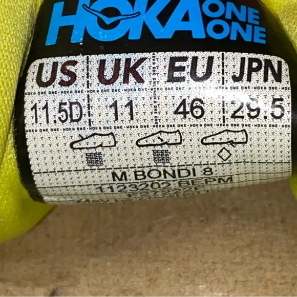 Hoka Bondi Mens shoe size 11.5