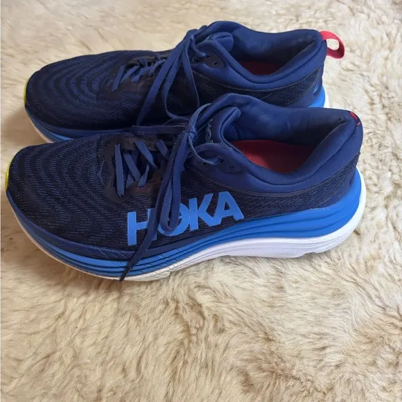 Hoka Gaviota 5 Men's Blue Running Shoes size 9