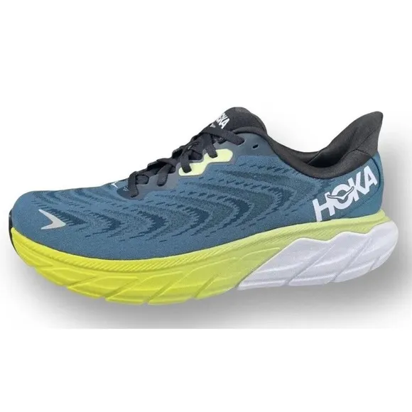 Hoka One One Arahi 1123194 BGBCR Blue Running Race Shoes Mens 10 Fast Shipping