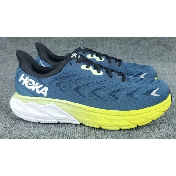 Hoka One One Arahi 1123194 BGBCR Blue Running Race Shoes Mens 10 Fast Shipping