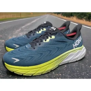 Hoka One One Arahi 1123194 BGBCR Blue Running Race Shoes Mens 10 Fast Shipping