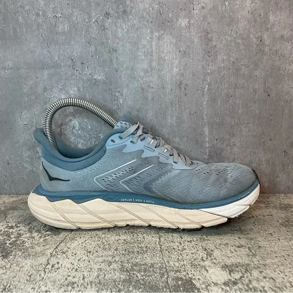 Hoka One One Arahi 5 Running Shoes Womens sz 7.5B - blue/light pink