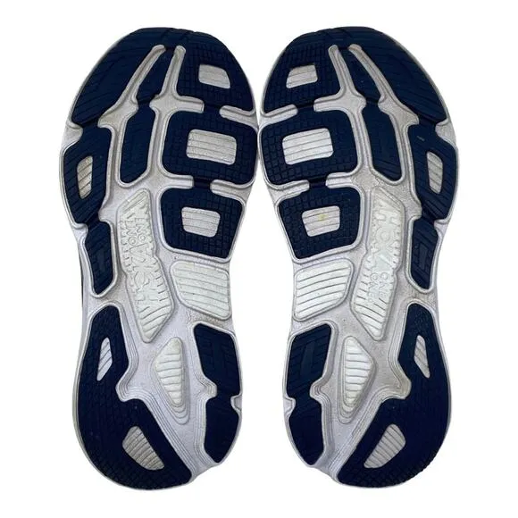Hoka One One Bondi 7 Running Shoes In Lunar Rock/Black Iris Women’s Size 9.5