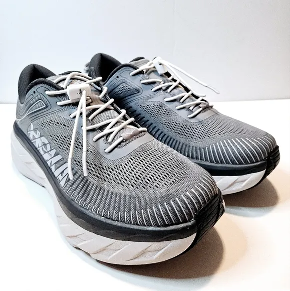 Hoka One One Bondi 7 Wild Dove Men Size 11.5 Shoes/Sneakers 1110518-WDDS