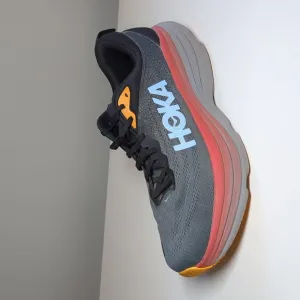 Hoka One One Bondi 8 Men’s Size 12 | Anthracite Castlerock Running Shoes