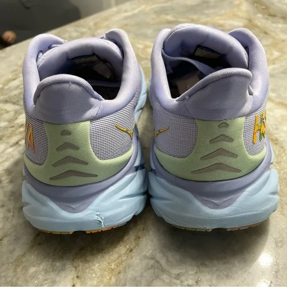 Hoka One One Clifton 8 Women’s Running Shoes Baby Lavender /Smoke Green