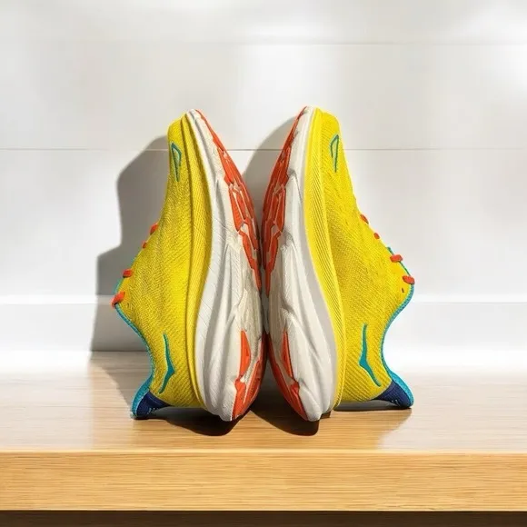 HOKA One One Clifton 9 Passion Fruit Maize Men's 10 D 1127895-PFMZ Running