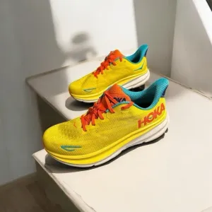 HOKA One One Clifton 9 Passion Fruit Maize Men's 10 D 1127895-PFMZ Running