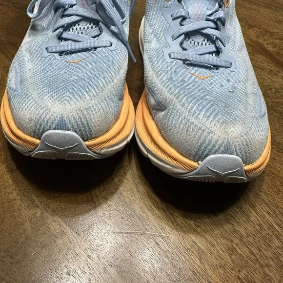 HOKA One One Clifton 9 Running Shoes - 1127896 ABIW - Blue - Women's 9.5 B