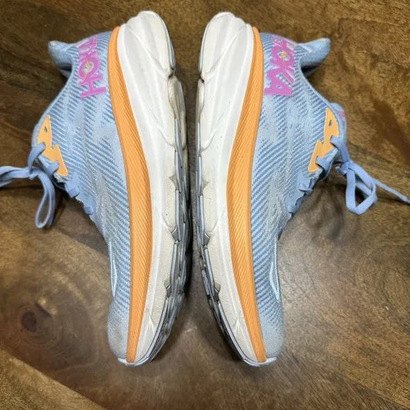 HOKA One One Clifton 9 Running Shoes - 1127896 ABIW - Blue - Women's 9.5 B